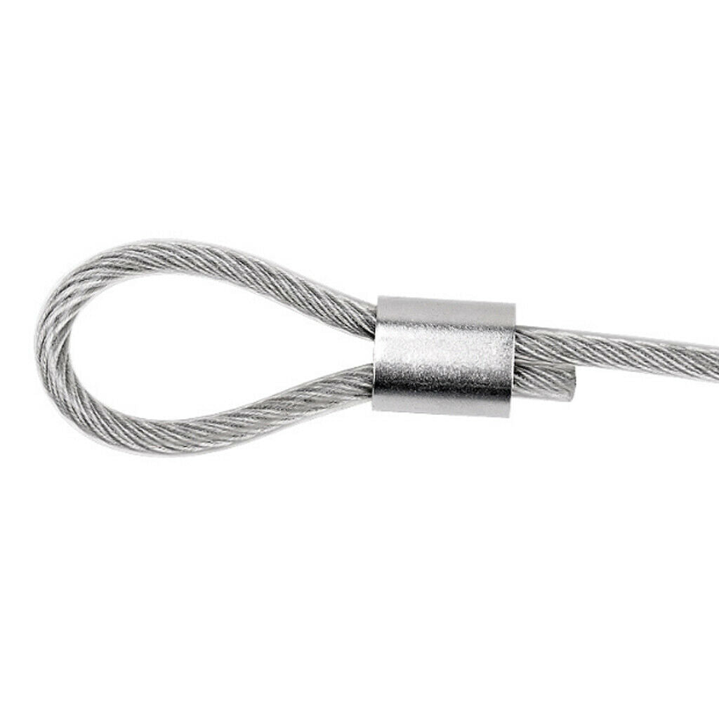 304 Stainless Steel Wire Rope Ferrules Crimping Sleeves Cable Ferrule 2.5mm