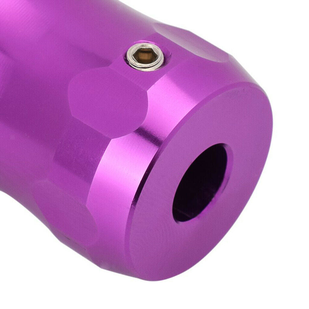 Tattoo Machine Handle Grips Tip Needle Tube Tattoo Spray Supply Tools Purple