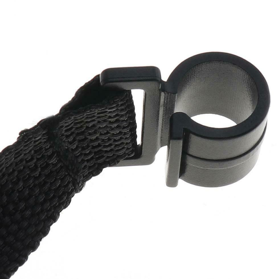 Adjustable Durable Black Nylon Ukulele Strap Neck Hanging Belt for Ukulele