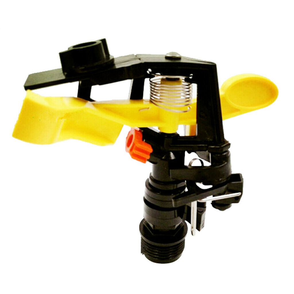 2x 3/4 "DN20 Plastic Sprinkler Head Adjustable Nozzle Lawn Irrigation Supplies
