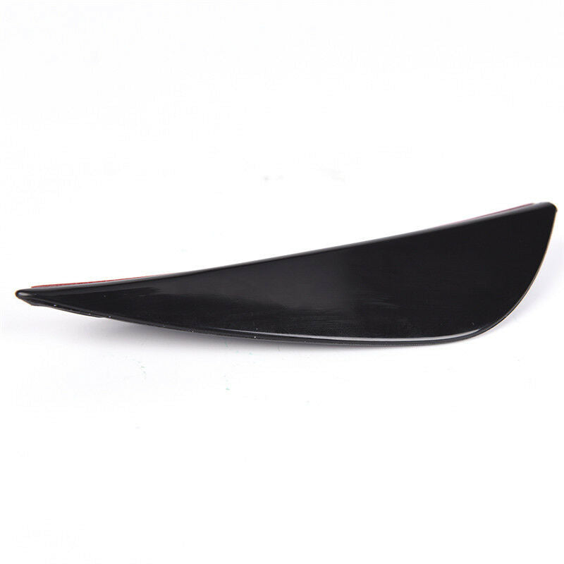 4PCS Universal Front Bumper Lip Splitter Fins Body Spoiler Canard Valence .l8