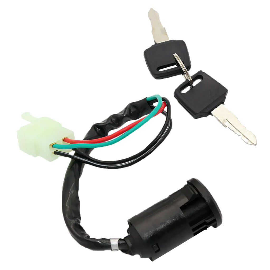 4 Wire Ignition Key Switch For 50cc 110cc 125cc 250cc PIT Quad Dirt Bike ATV