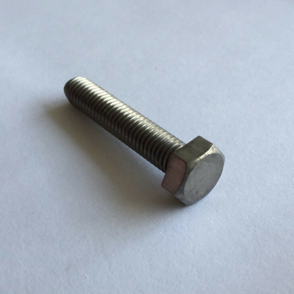10Pieces CR1 Titanium Hexagon Head Screws Threaded Bolts M6x10