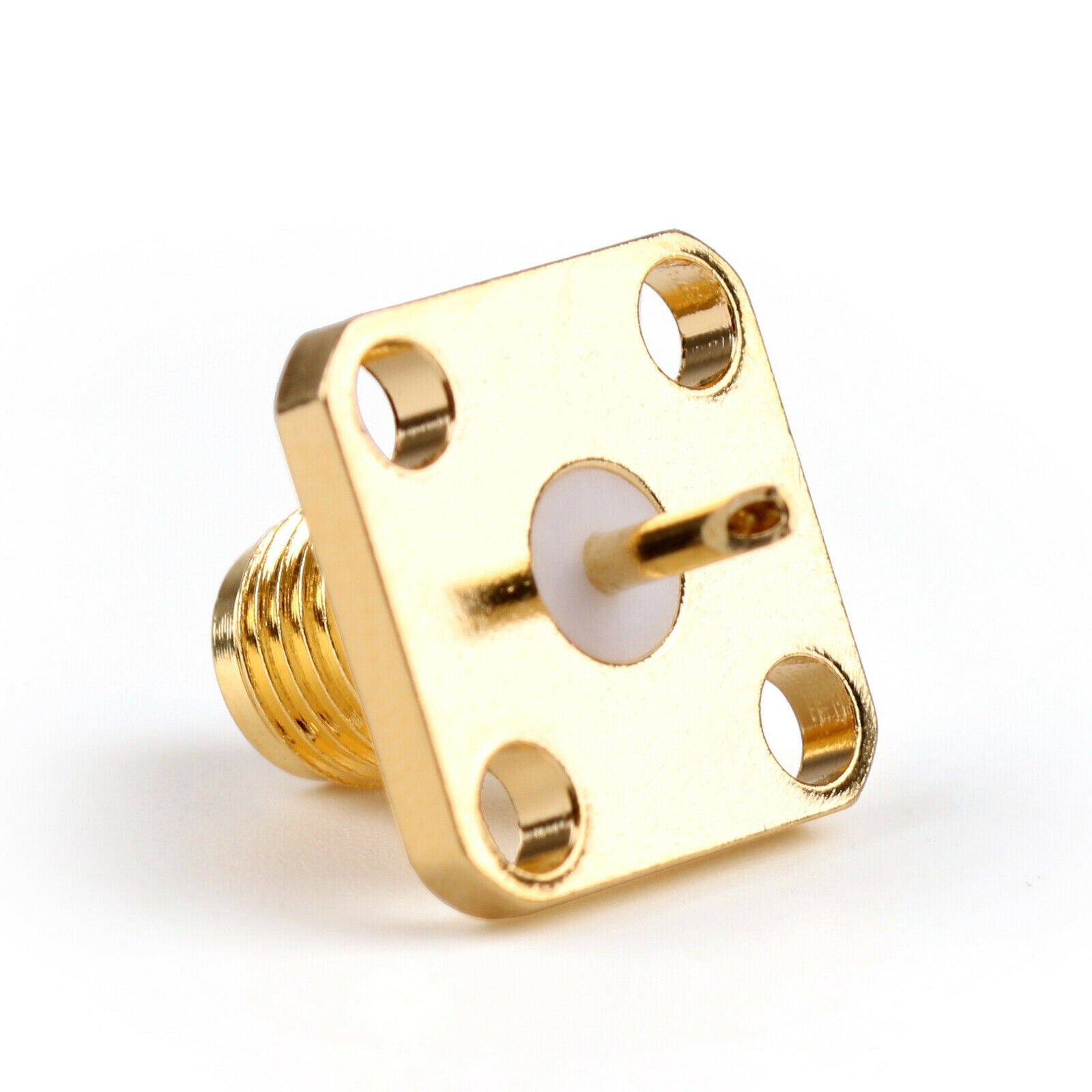 10xSMA Female Jack Chassis 4Hole Panel Post Terminal RF Coax Connector 5mm B5