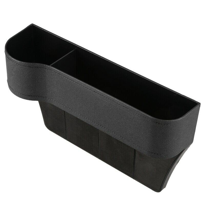 2 X Car  space Catcher Organiser Storage Box Pocket W/ Cup Holder Side L4W2W2