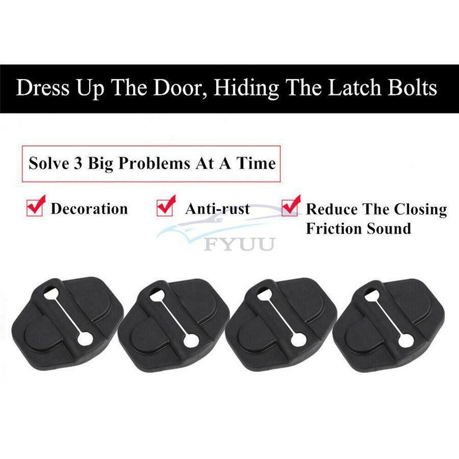 Rustproof Door Screw Protector Cover Trim For JeepWrangler JL/JT Gladiator 18-21