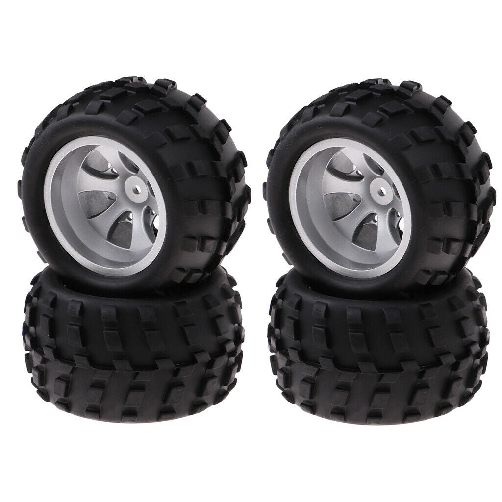 4pcs RC Car Right Tires Tyre for 1/18 Wltoys A979 A979-A A979-B Accessories
