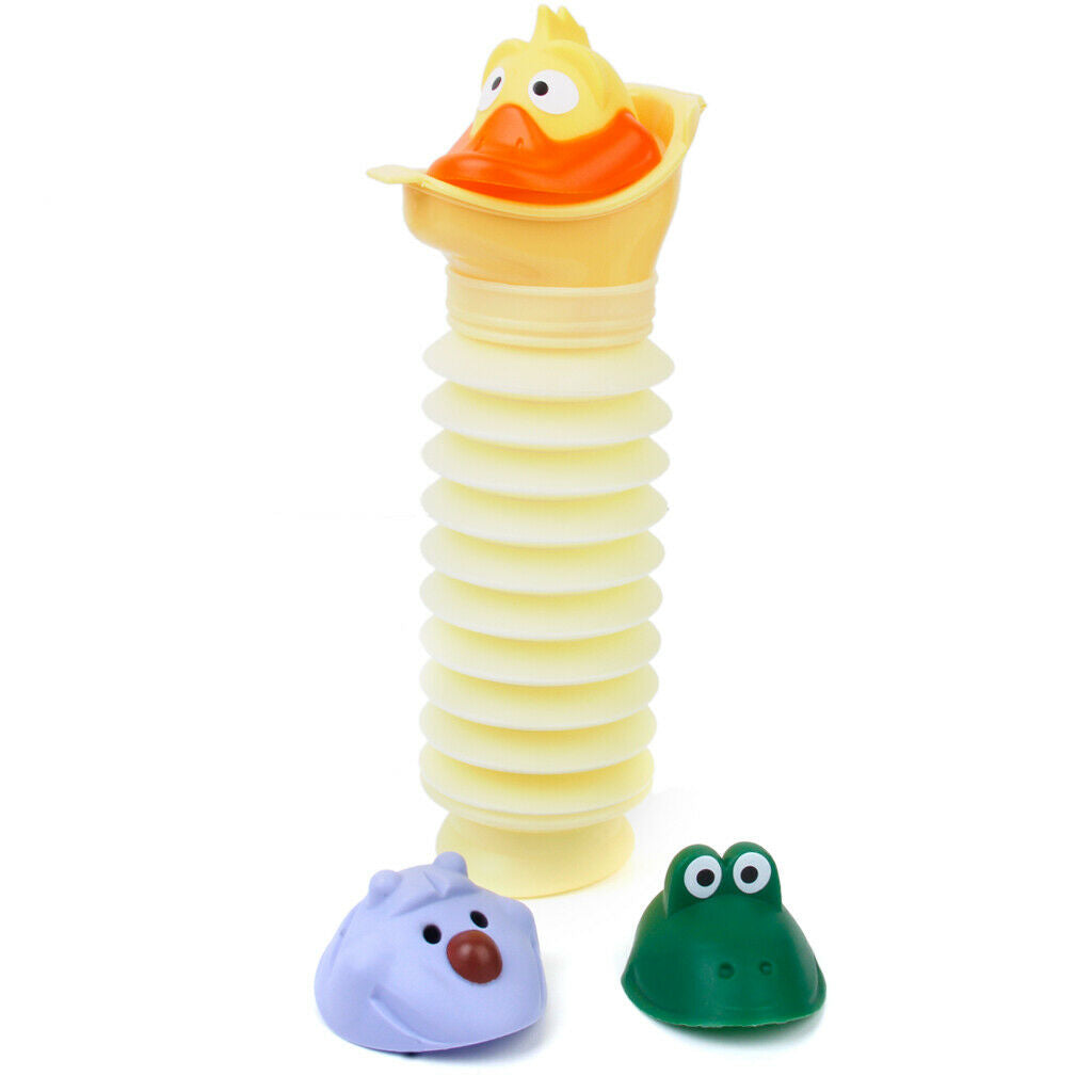 Portable Potty Travel Urinal Cartoon Car Toilet Pee Unisex Children