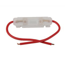 2 Pack Replacement 15A Inline Fuse Holder for Car Auto 9.65inch Lead Wire