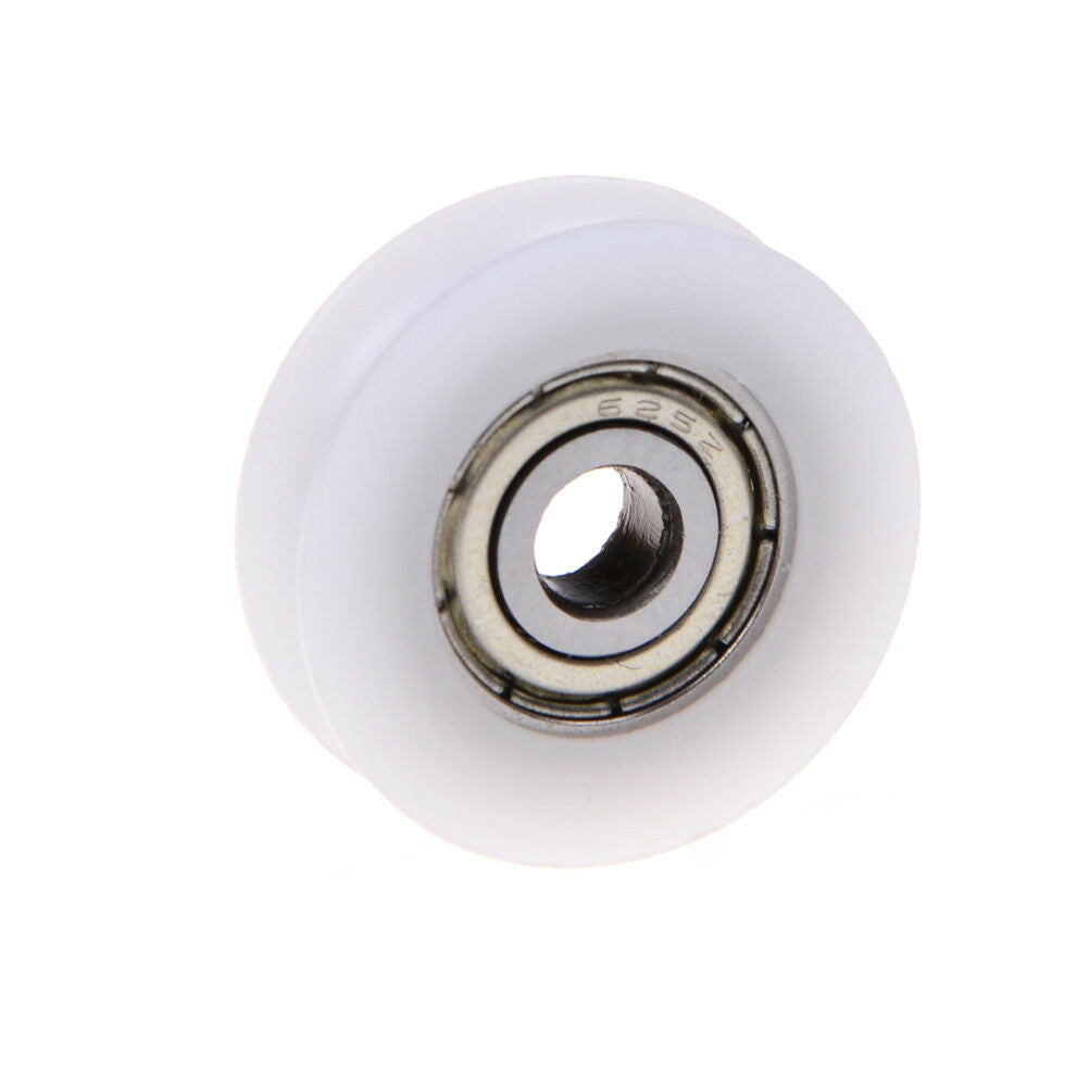 New 5*23*7mm U Groove Metal Shield Nylon Pulley Wheels Roller Ball Bearing.l8