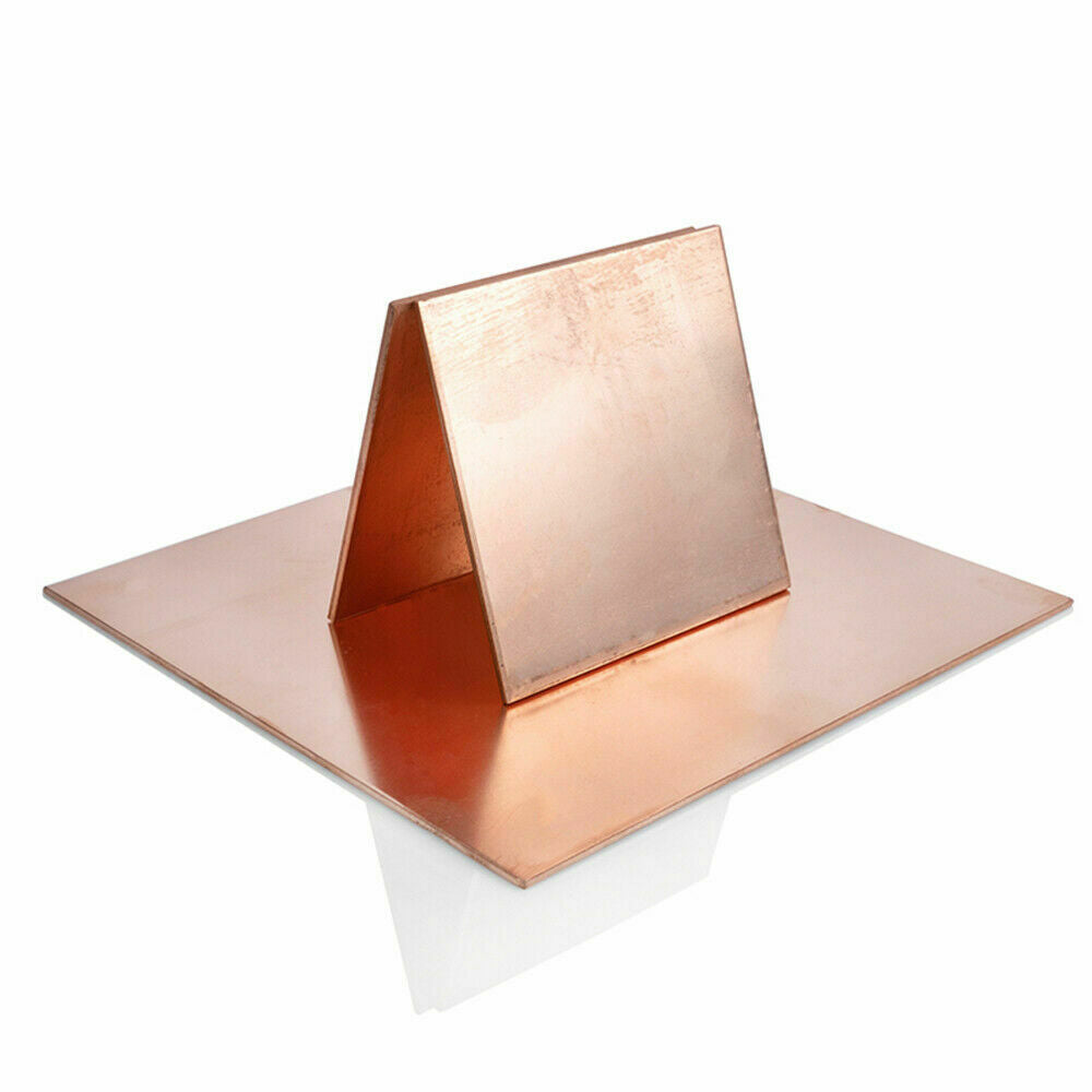 1pc 0.8mm x 50mm x 50mm 99.9% Pure Copper Cu Metal Sheet Plate Copper Sheet Thin