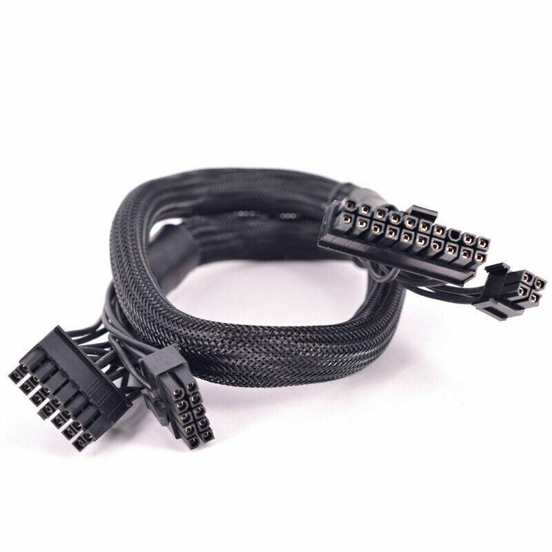 14+10Pin to 24 Pin AT Supply Cable 20+4 Pin PC PSU Motherboard Cable for CorsaN6