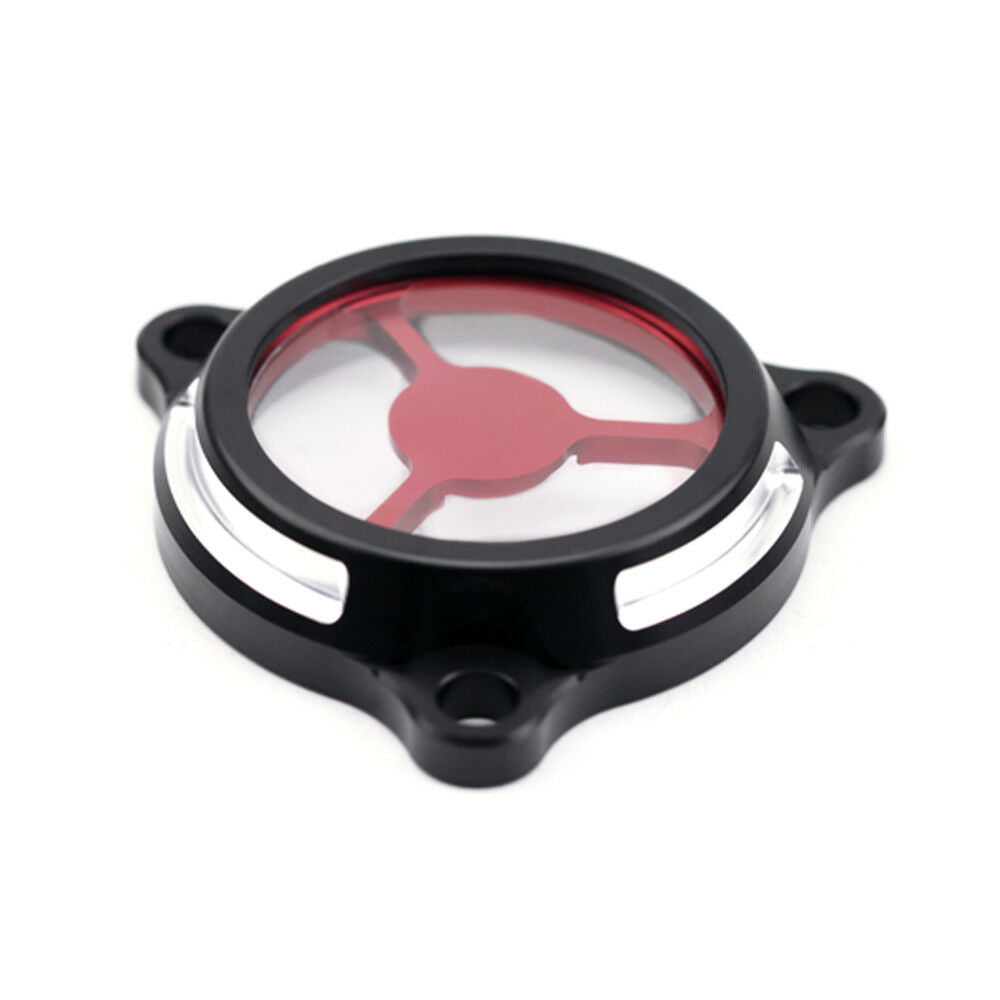 Red CNC Engine Oil Filter Cover Cap For SUZUKI DRZ400S/SM 2000-2021 Dirt Bike
