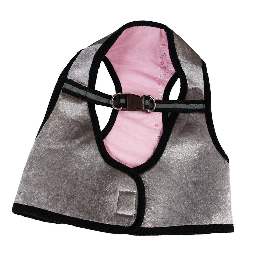 Pet Dog Adjustable Outdoor Training Harness Vest for Pet Outdoor Wear M