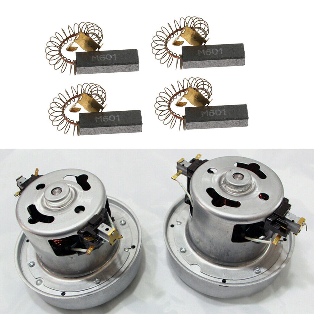 4x Electric Motors Repair Carbon Brushes For Hair Dryer Parts Mountings 32mm