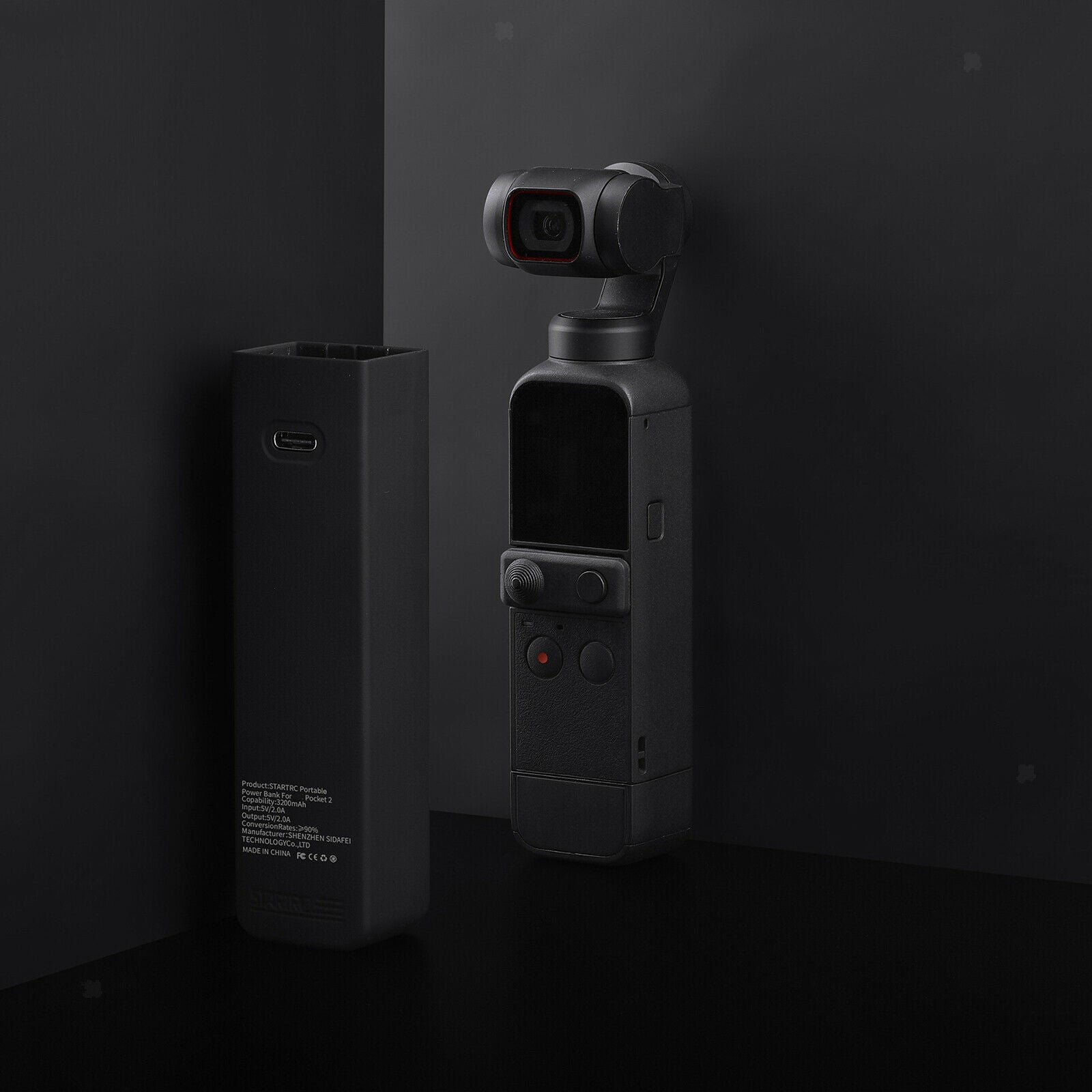 Camera Power Bank for DJI OSMO Pocket 2 3200mAh Plug and Play Accessories