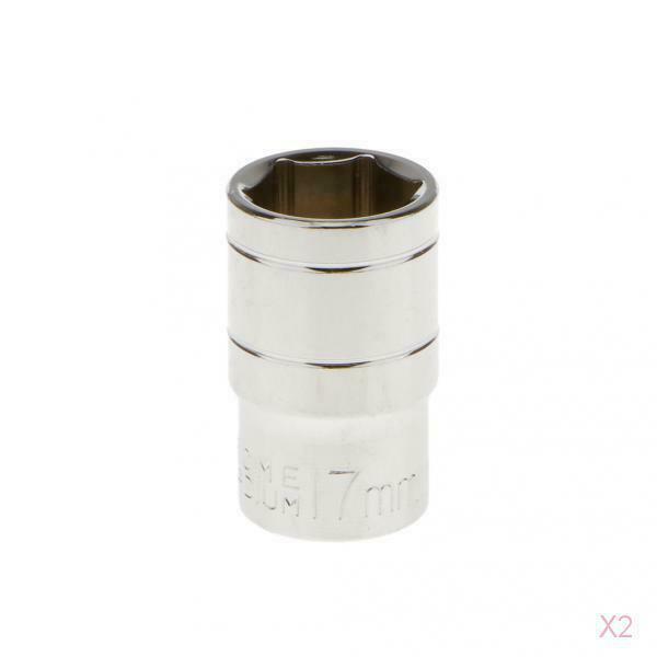 17mm Short 1/2" Drive Socket Metric Hexagonal