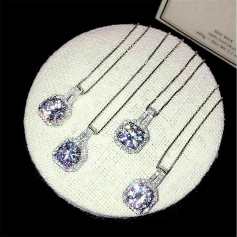New Fashion Crystal Charm Pendant Jewelry Chain Chunky Statement Choker Necklace