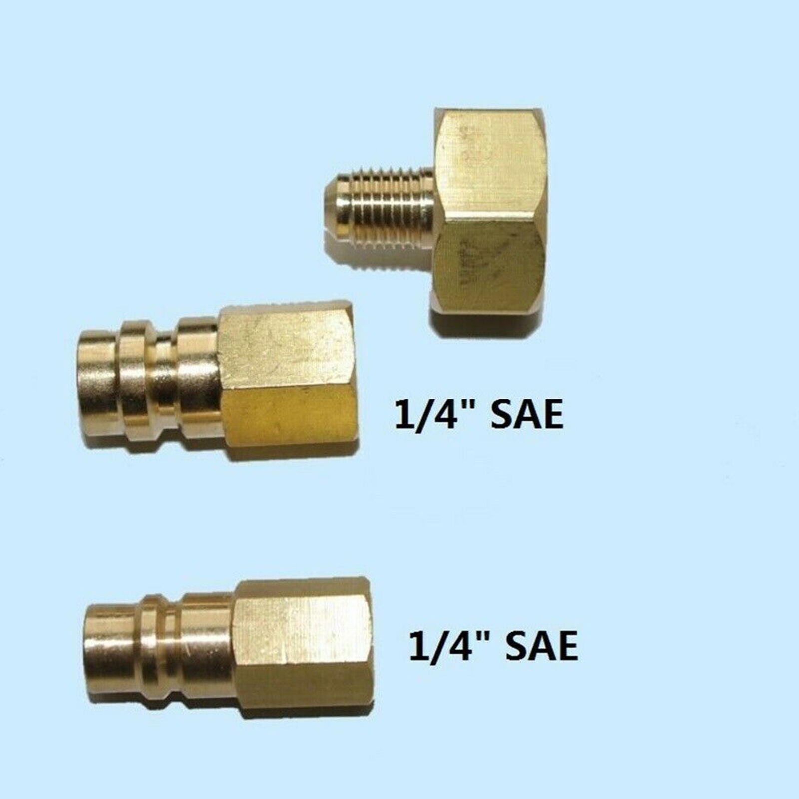 1Set Bottle Adapter For Refrigerant R134a Air Conditioner Gas Transfer Adaptor