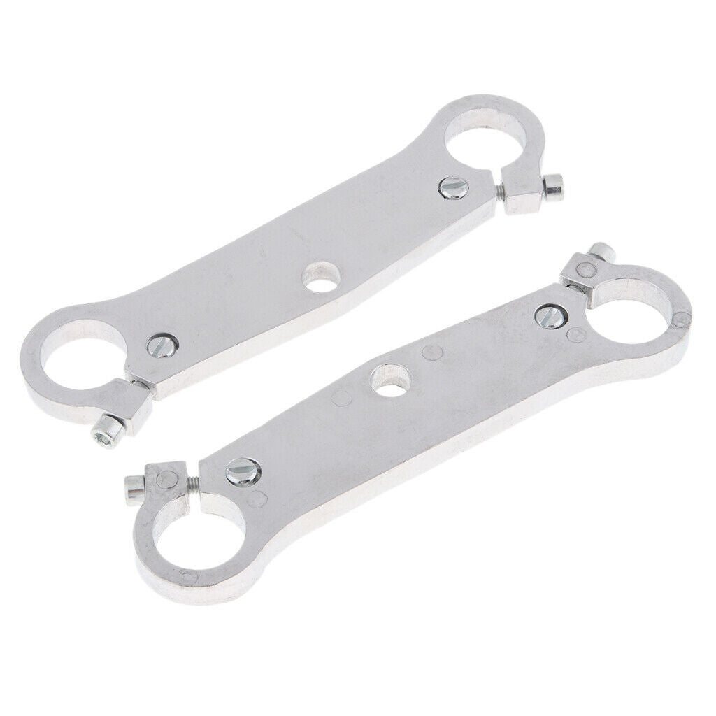 2x Triple Tree Handlebar Mounting Clamp For 49cc  Dirt Bike