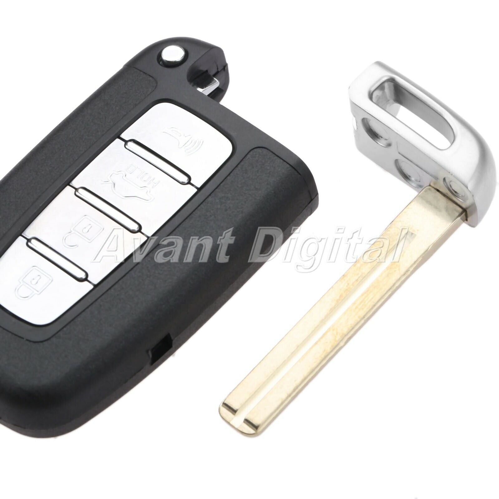 2Pcs Remote Key Fob 4 BTN 433MHz Fit For 2011 12 13 14 HYUNDAI TUCSON SY5HMFNA04