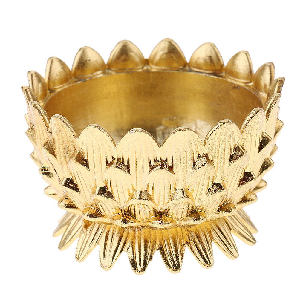 Butter-shaped Butterfly Lamp With Candlestick Brass Oil Lamp With Tibetan Butter