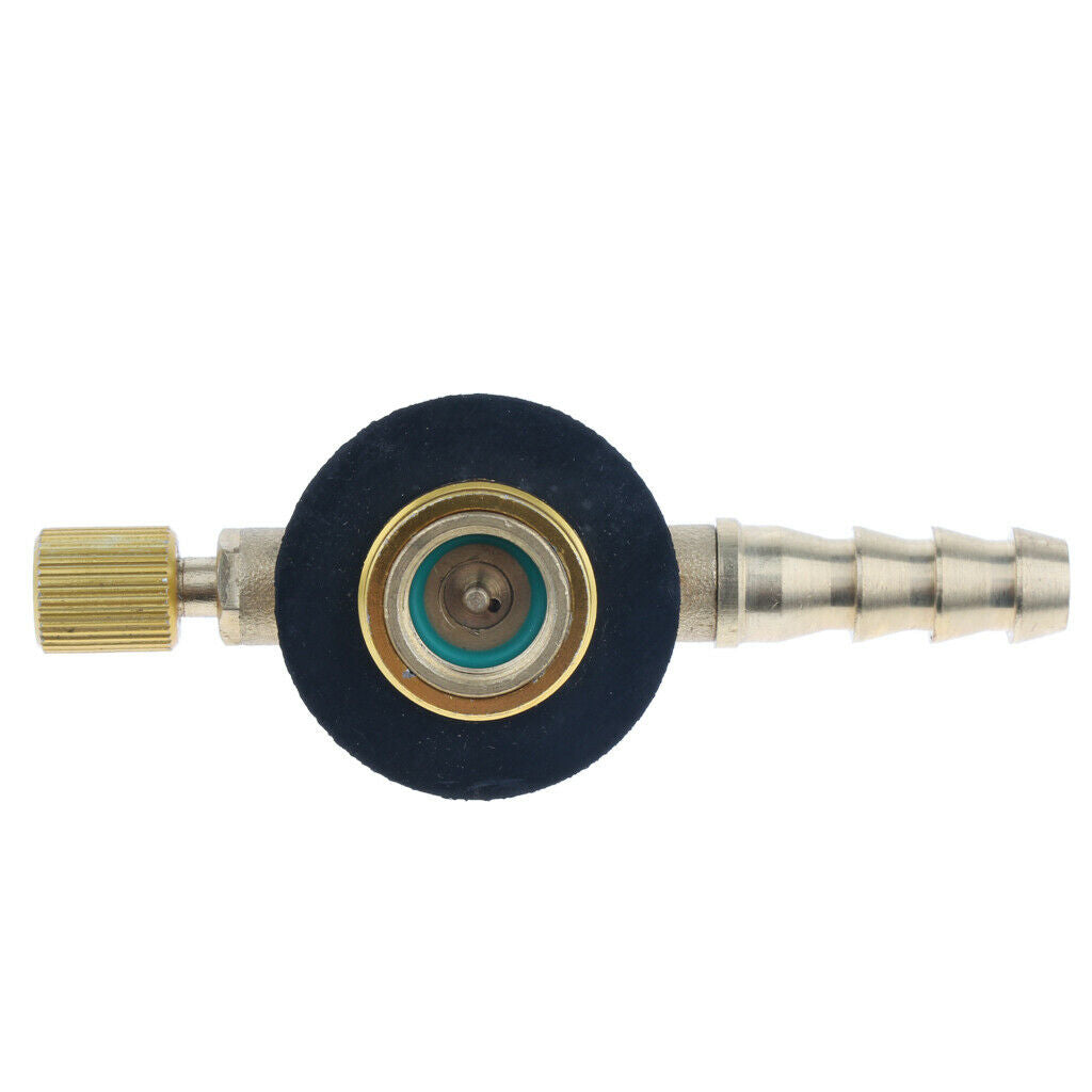Prettyia Gas Stove Inflatable Valve Flat Cylinder Control Switch Adapter