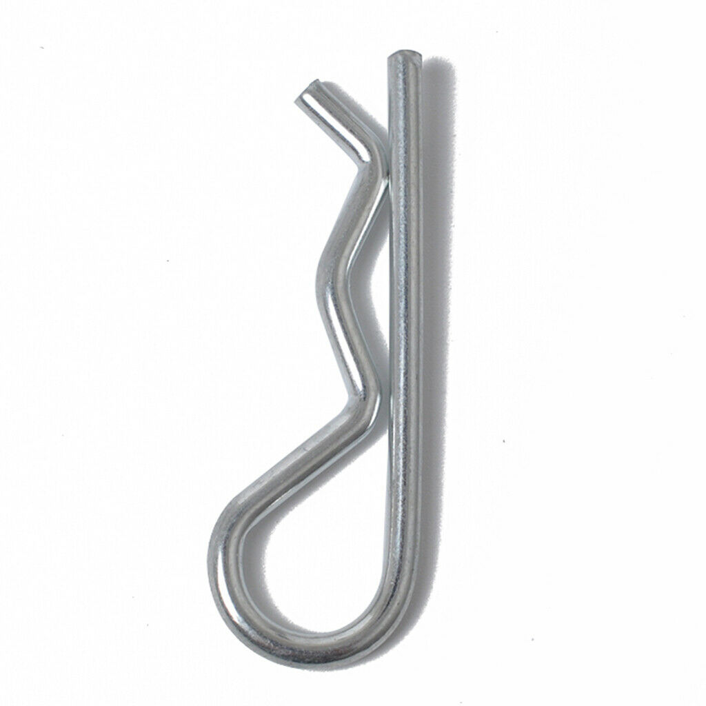 200Pcs Steel R Clips Hitch Cotter Hair Pin Kit for Tractor Car Trailer Lock