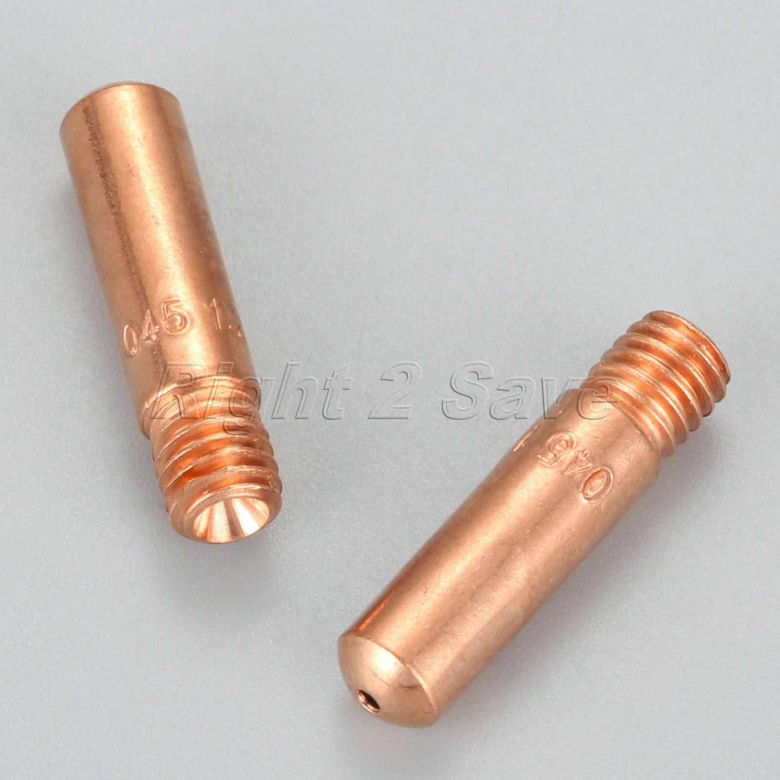 30Pcs MIG Contact Tips 11-45 .045" Fit for Tweco Mini/#1 & Lincoln Magnum 100L