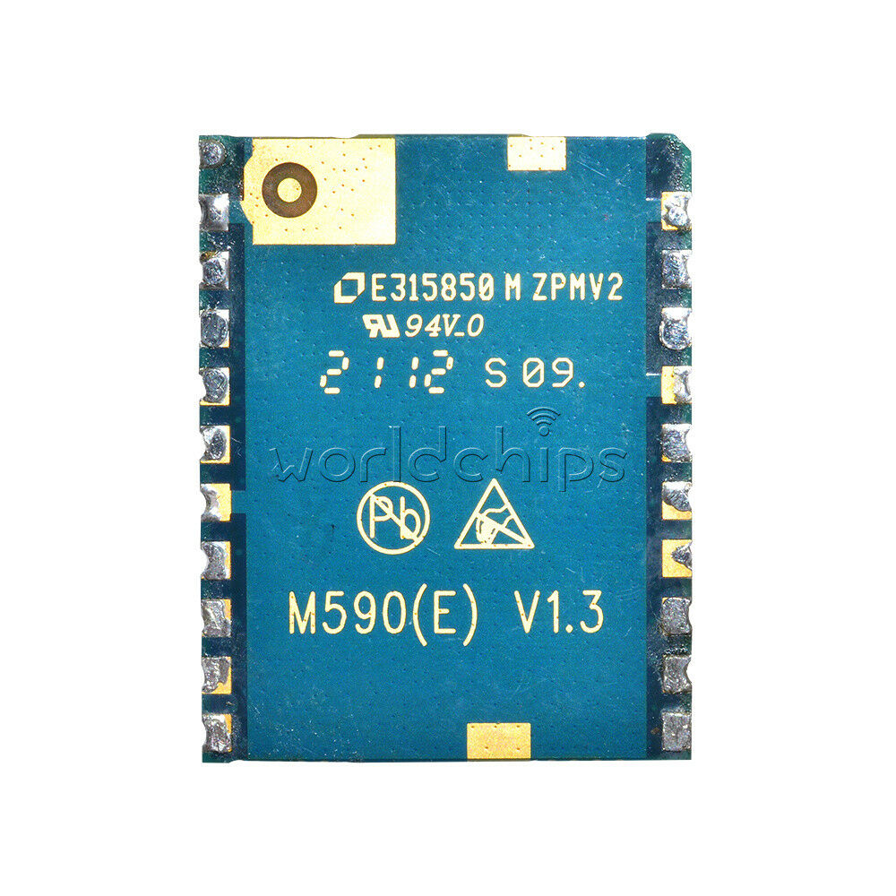 M590E GSM GPRS Module 900m-1800m Sms The Message Diy kits M590 Sms CPU MCU Test