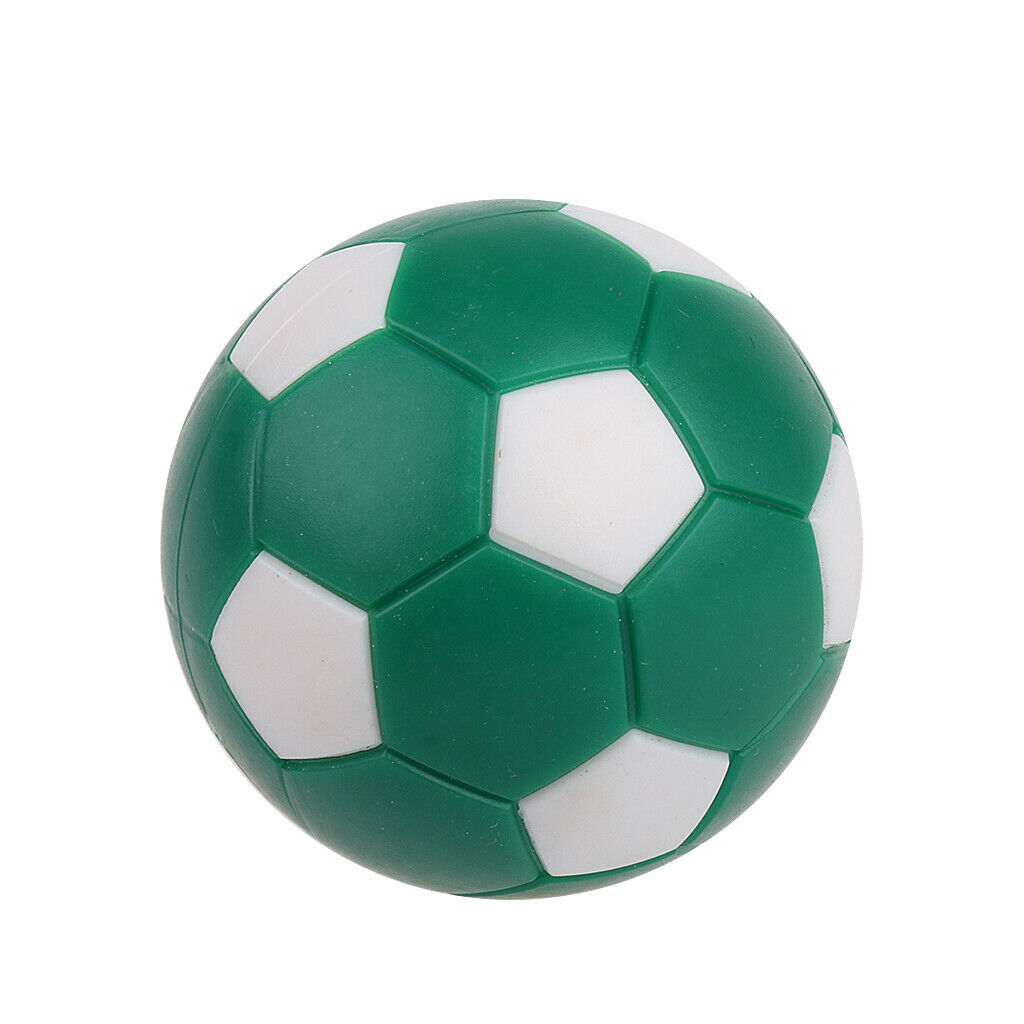 Foosball Machine Plastic Accessories Table Football Balls 36mm, Green