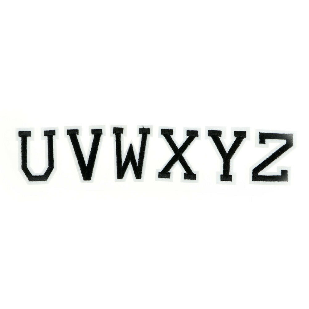 26pcs Alphabet Letter DIY Embroidery Clothes Patches Sew or Iron On Appliq.l8