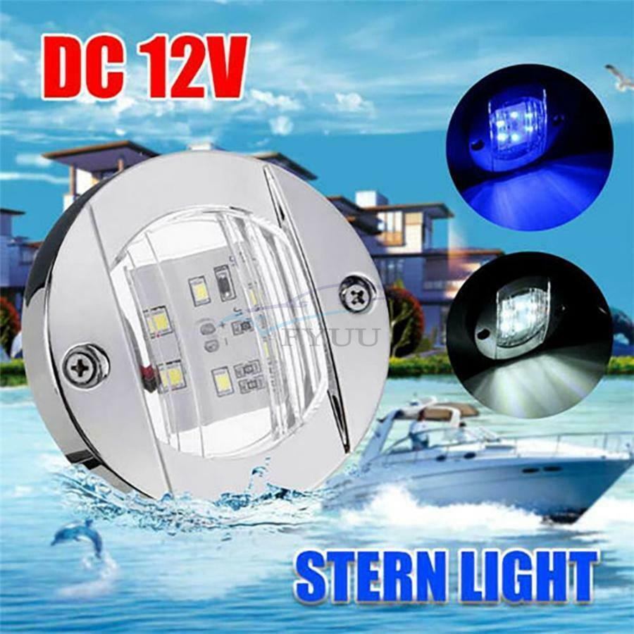 3" 12V-24V DC Corrosion Resistance Flush Navigation Lights Boat Anchor Lights
