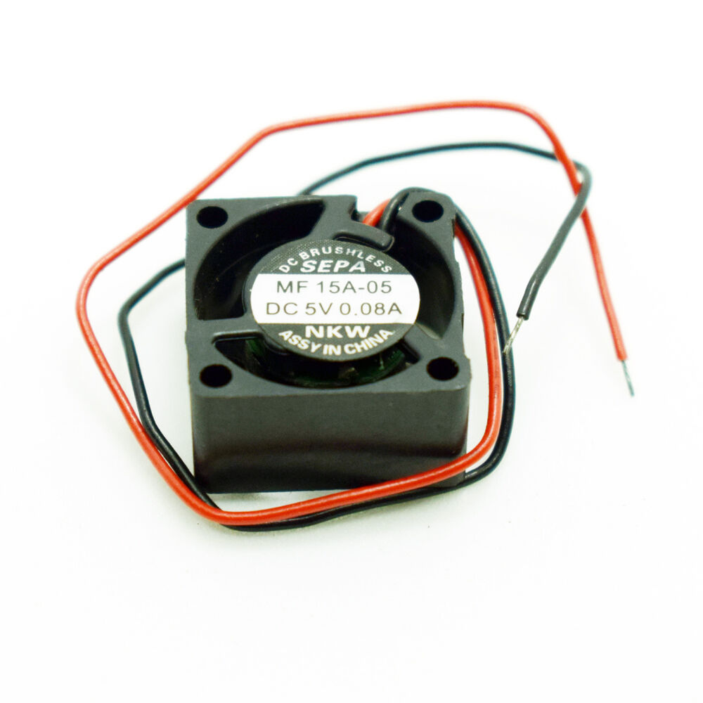 4pcs SEPA MF15A-05 15x15x8mm 1508 DC 5V 0.08A Precision Mini DC Cooling fan