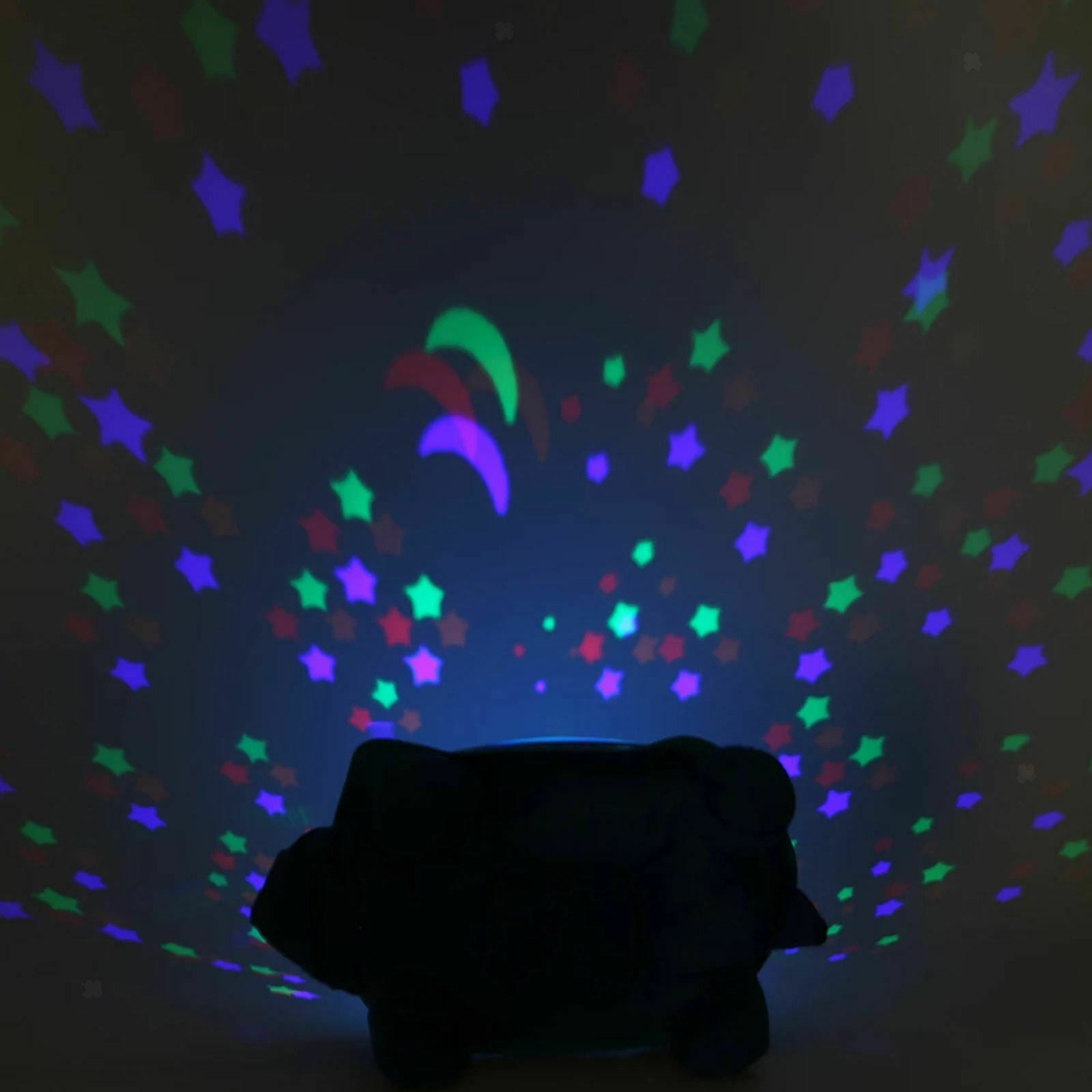 Kids Galaxy Star Projector Nightlight Nursery Bedroom for Kids Plush Gift