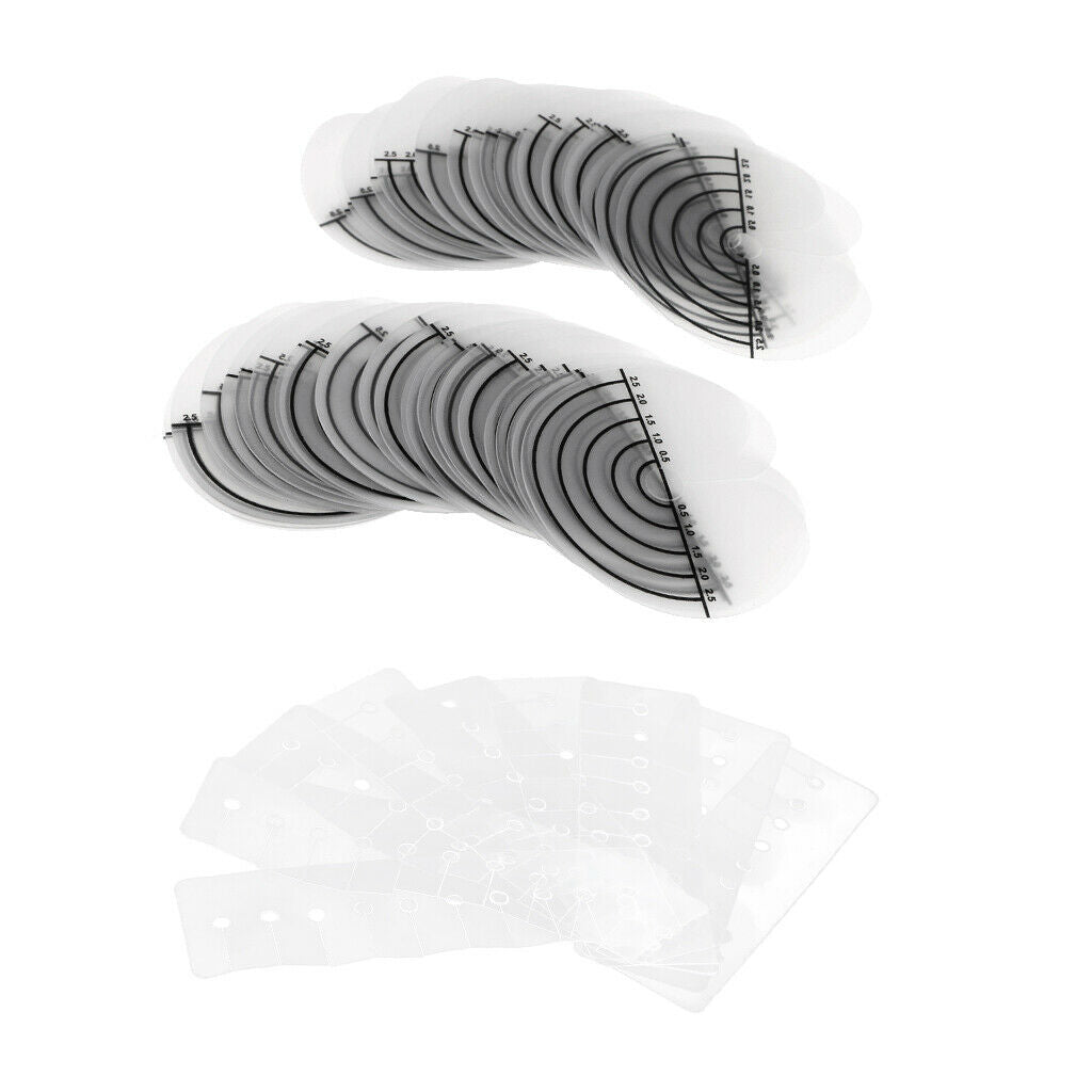 60pcs Hair Extension Heat Shield Hair Scalp Protection Spacer Guards for Salon