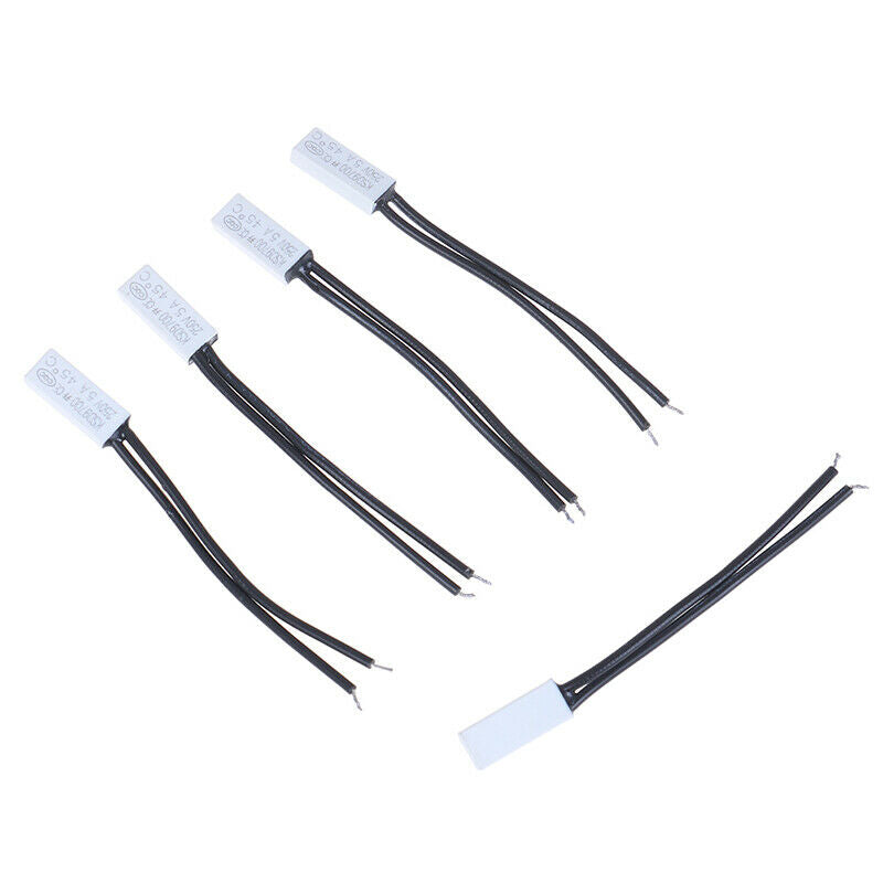 2PC KSD9700 45Â°C Normally Open Temperature Switch Thermostat Thermal ProteRD$ WF