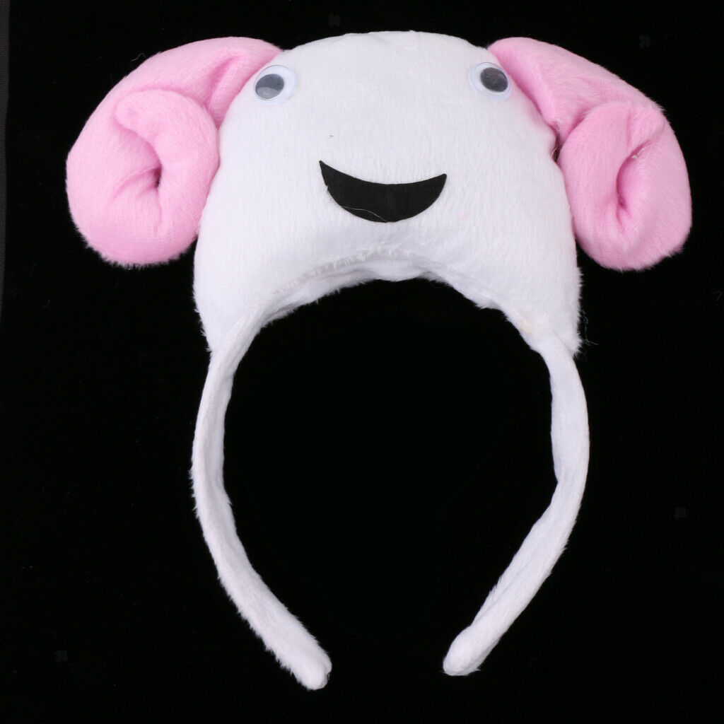 3 Pieces/Set Cute Animal Headband Bow Tie Tail Kids Party Fancy Dress Sheep