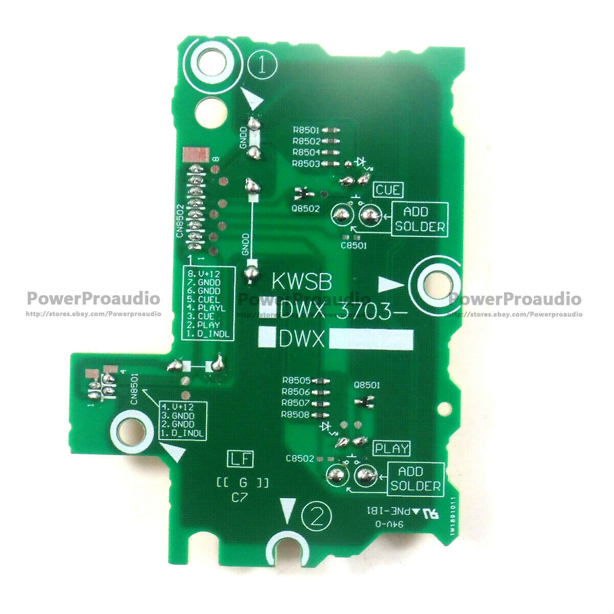 2 x DWX3703 Play Cue PCB Control KSWB Assy for Pioneer CDJ-2000NXS2 CDJ-TOUR1