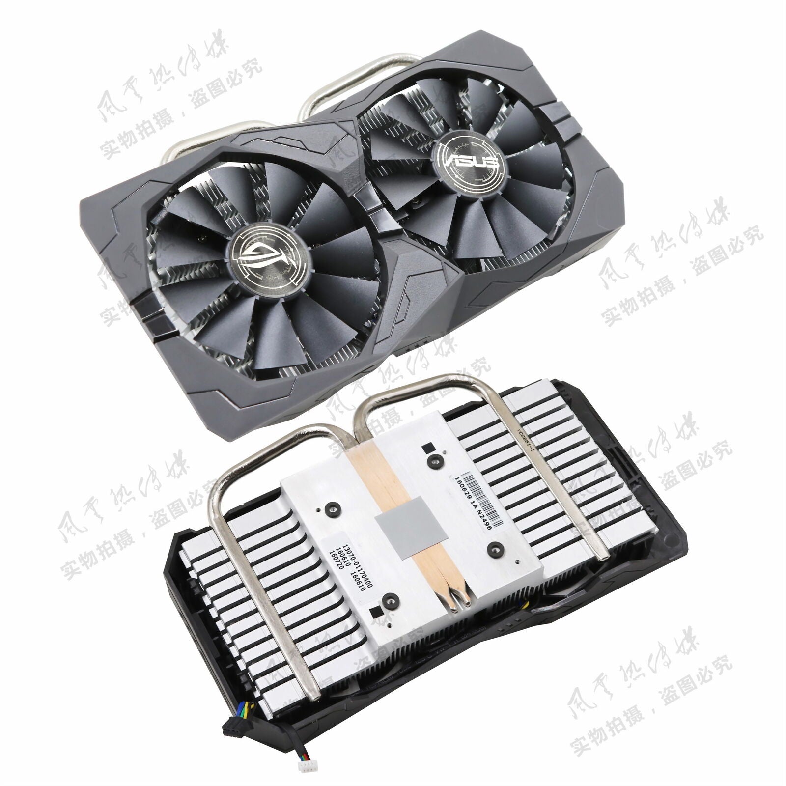 For   STRIX Raptor RX460/560 Heatsink with RGB Lighting 43/53 Mounting Holes