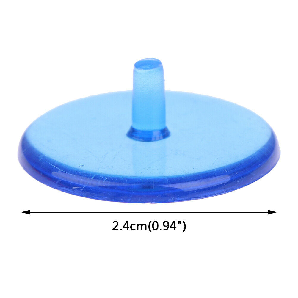 50pcs transparent plastic golf ball mark position markers 0.94" golf N xJSJCA