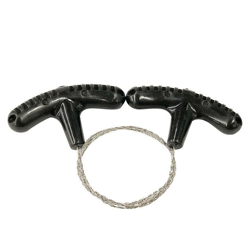 Hand Steel Rope Chain Saw Practical Portable Emergency Survival Gear Steel WFCA