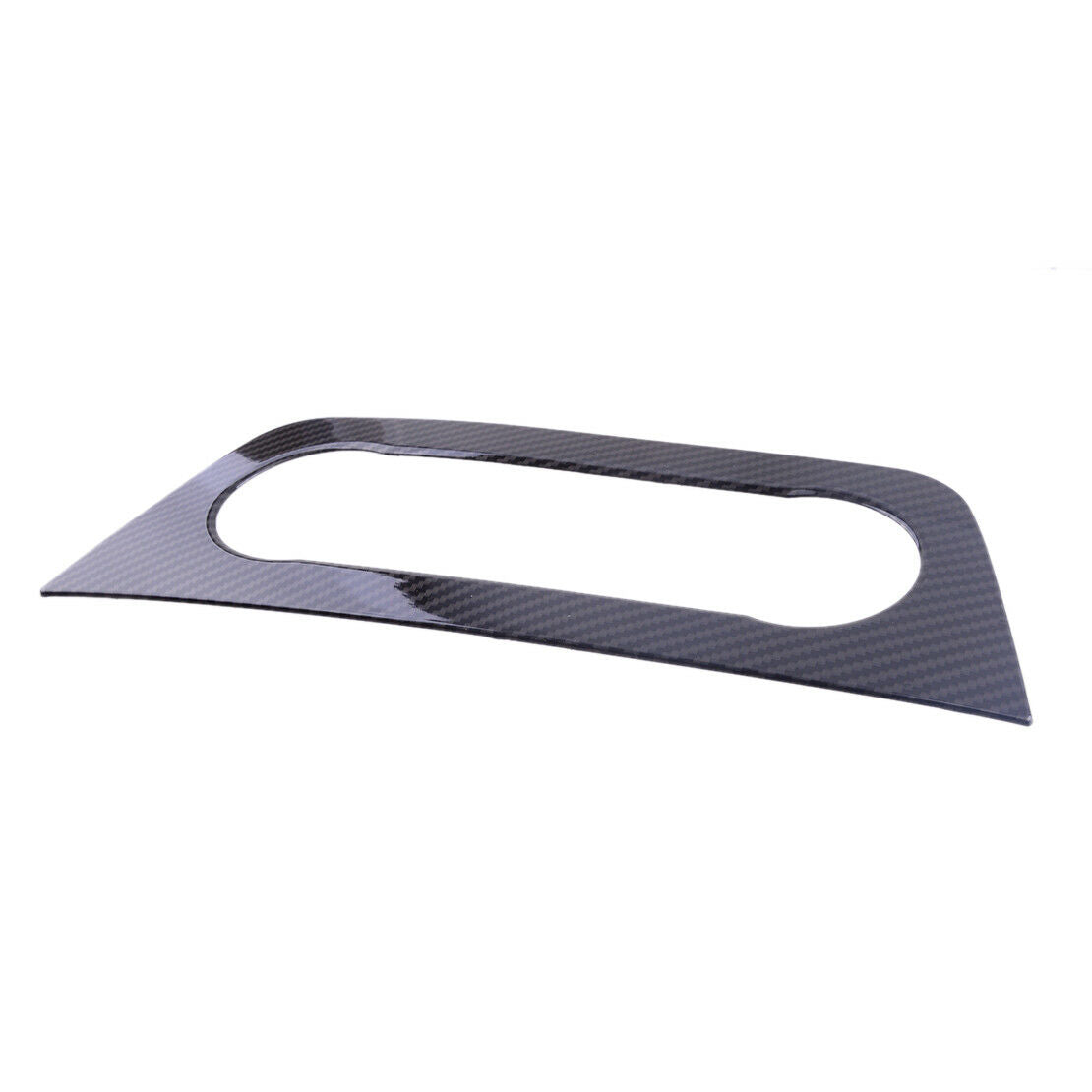 Carbon Fiber Style Center AC Switch Panel Trim Bezel Fit For Benz ML GL GLE GLS
