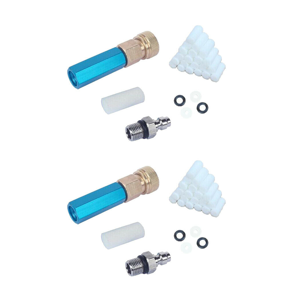 2 Pieces Oil-Water Separator Filter for 30MPa High Pressure Bicycle Air Pump