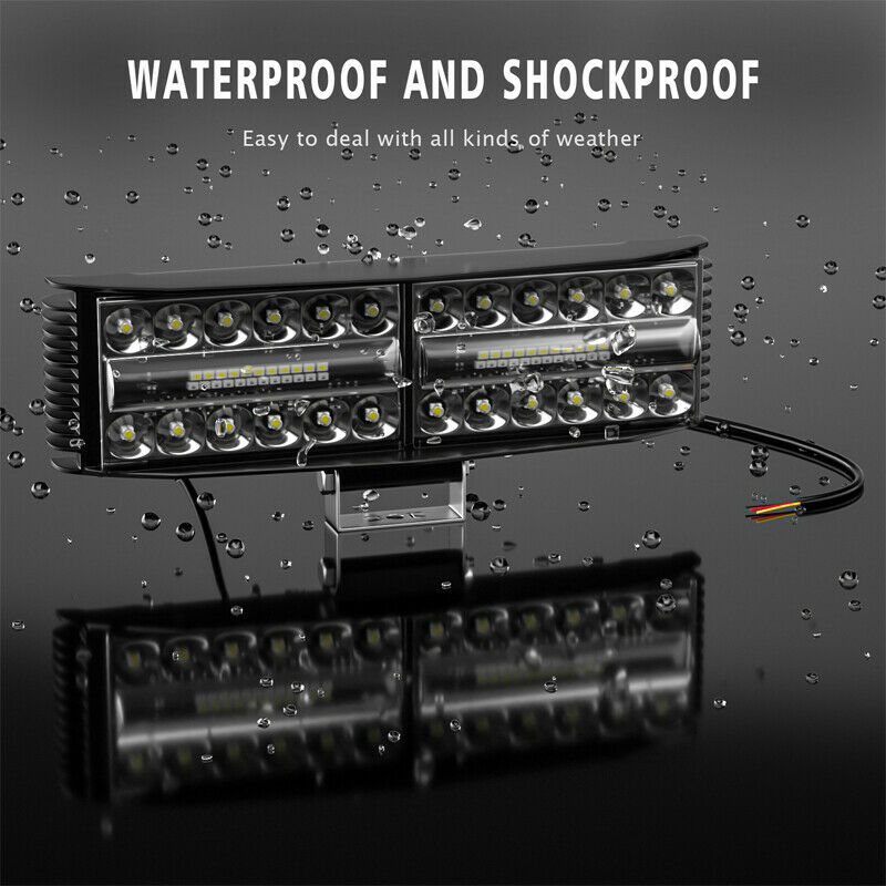 1pc Off-road Car Motorcycle 24 Lamp Beads Led Work Light Lighting Lamp Spotlight