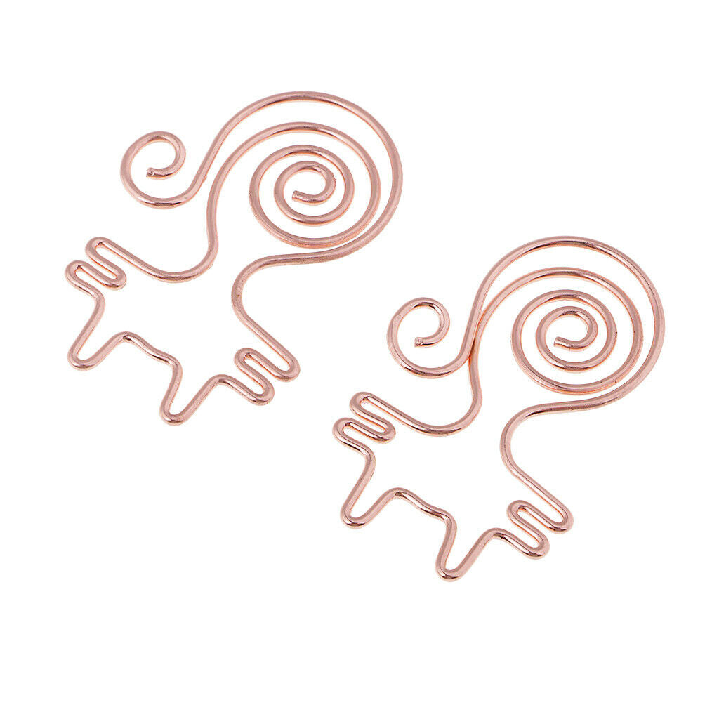 10pcs Paper Clips Cat Shape Paper Clips DIY Decor Office Supplies
