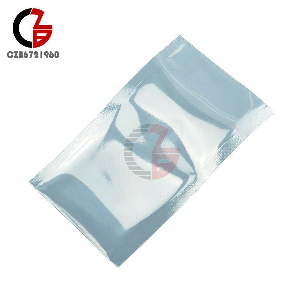 50PCS APET Aluminized ESD Anti-Static Shielding Bags 60 x 100mm