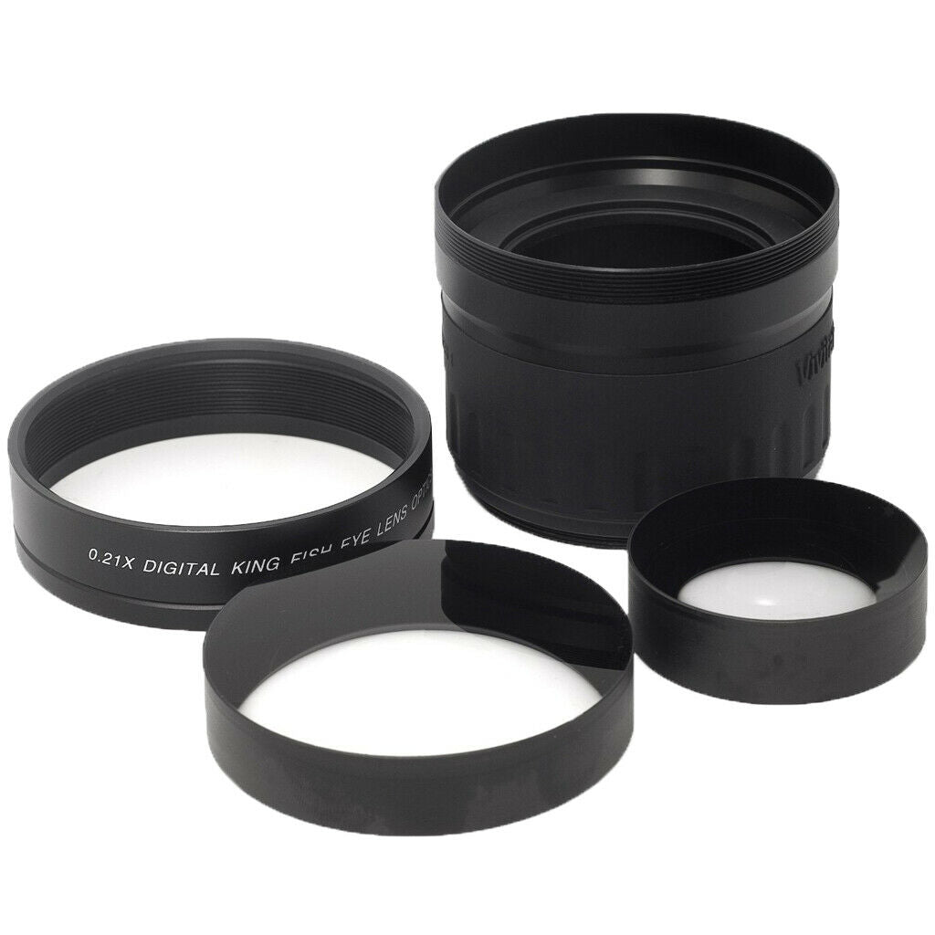 58mm Wide Angle Fisheye Lens 0.21x for Canon Rebel T6i T6 T6S T5i T5 T4i T3i