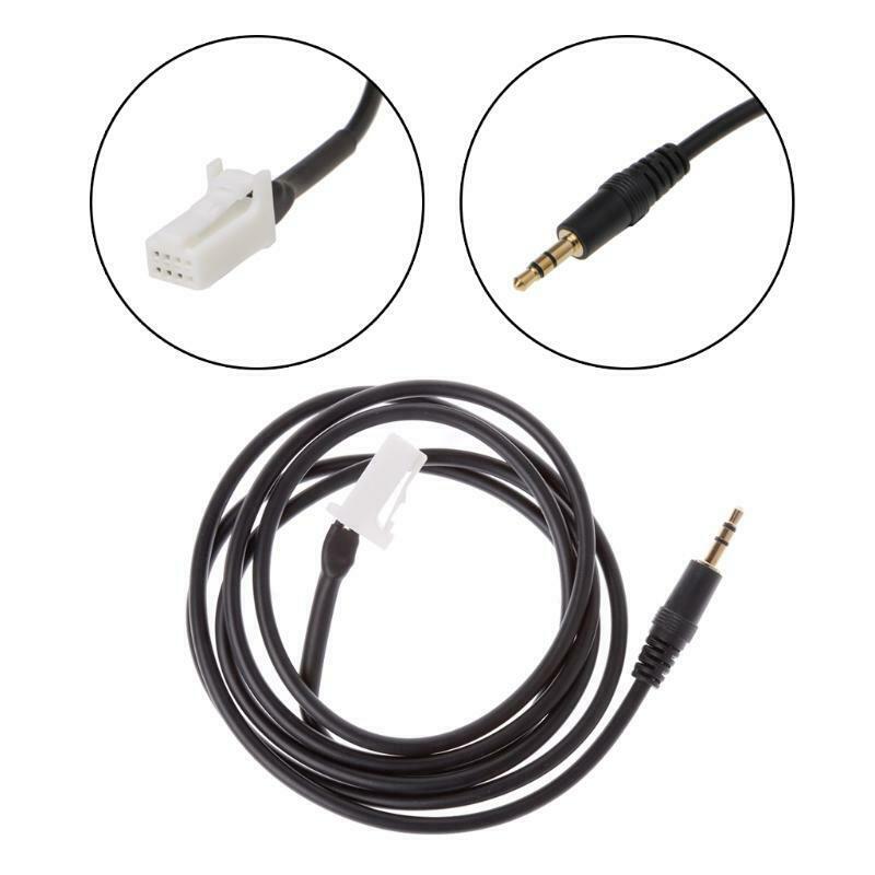 8 Pin 3.5mm AUX Cable Adapter Audio Car Music Plug For Suzuki Swift Jimny Vitra