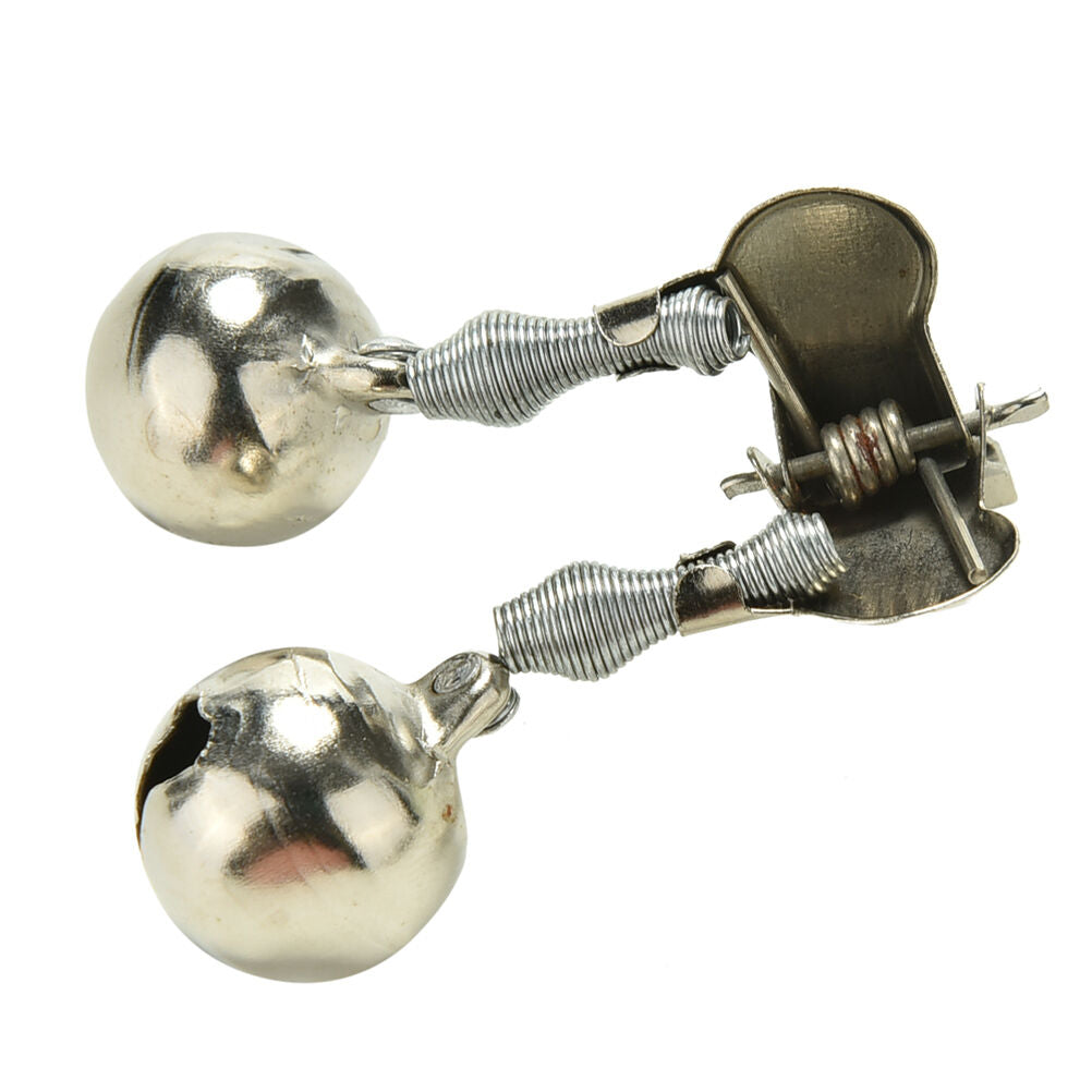 10 PCS Twin Bells Bite Alarm Clip-on for Fishing Rod Outdoor Hot QpO Lt